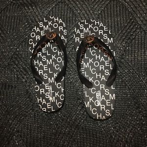 Authentic Micheal Kors Flip Flops (Brand New)